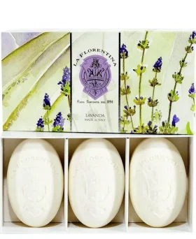 LA FLORENTINA SABONETE CX C/ 3 LAVENDER 150G