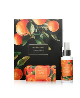 Kit Banho Tropical Acqua Aroma Tropicaliza Pitanga e Tangerina