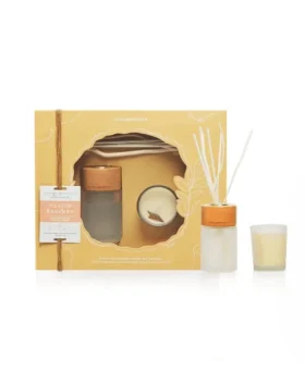 Kit Naturals Vela Perfumada 50g + OD 70ml Vanilla Bourbon