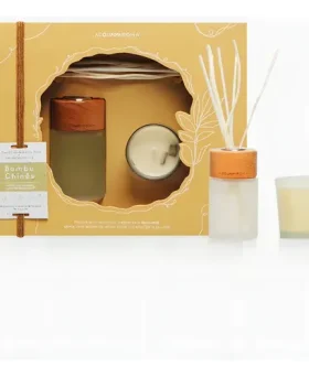 Kit Naturals Vela Perfumada 50g + OD Bambu Chinês