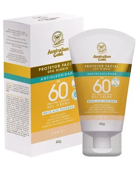 AUSTRALIAN GOLD- PROTETOR FACIAL USO DIÁRIO COM COR