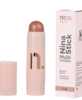 NINA STICK MULTIFUNÇÕES PEACH GLOW