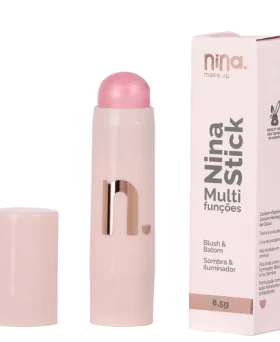 NINA STICK MULTIFUNÇÕES LUMINOUS ROSE