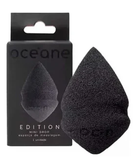 MINI DROP OCEANE - ESPONJA DE MAQUIAGEM./PRETO - .