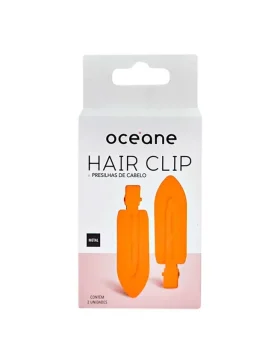 HAIR CLIP EDITION  PRESILHAS DE CABELO LARANJA